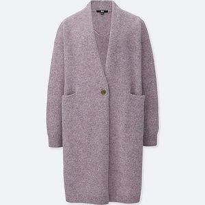 Uniqlo Melange Wool Coat